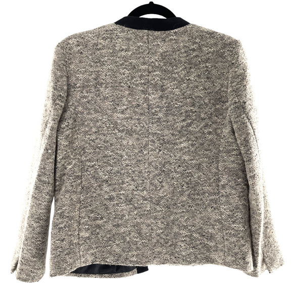 13YI Studios Womens Button-Up Cardigan Sweater Long Sleeve Pockets Size S Gray - Picture 5 of 8